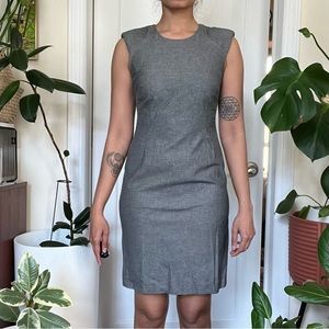 Banana Republic Grey Sheath Dress | US 0